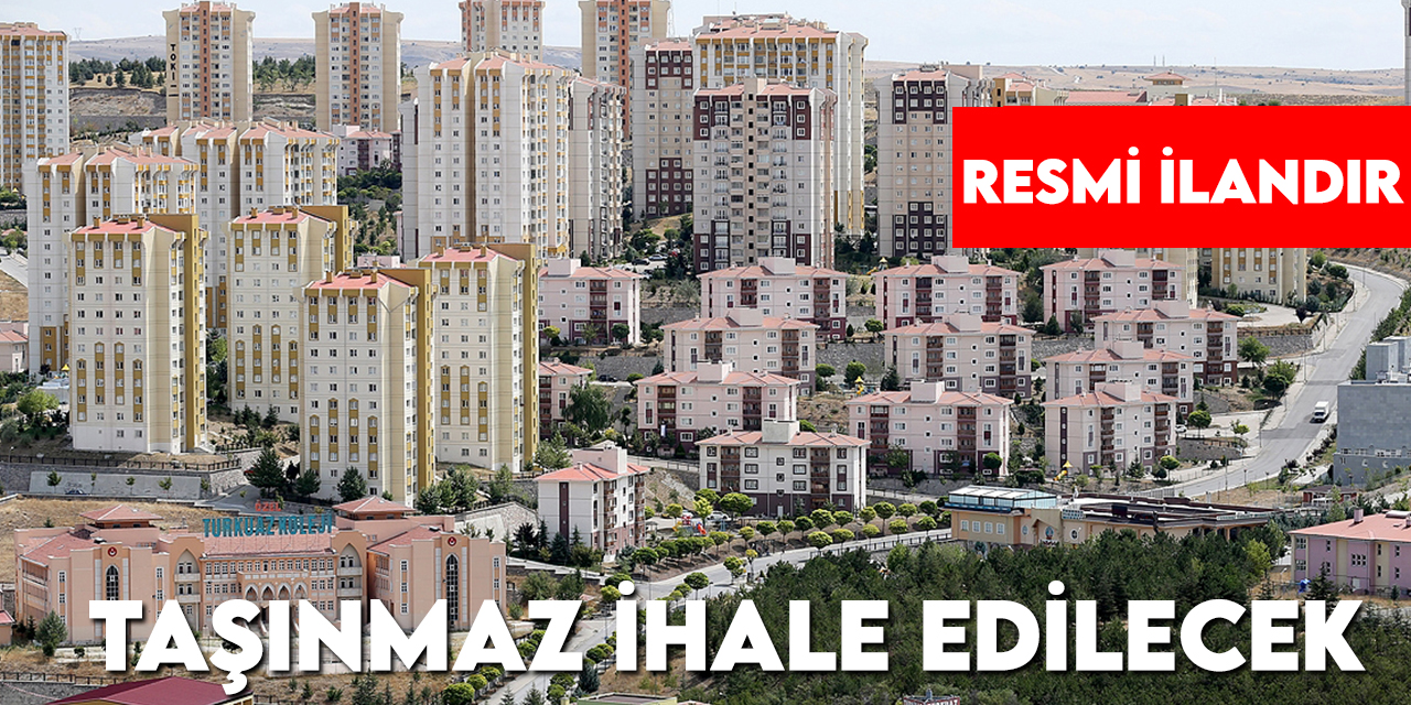 Akşehir Belediye Başkanlığı taşınmaz ihale edecek