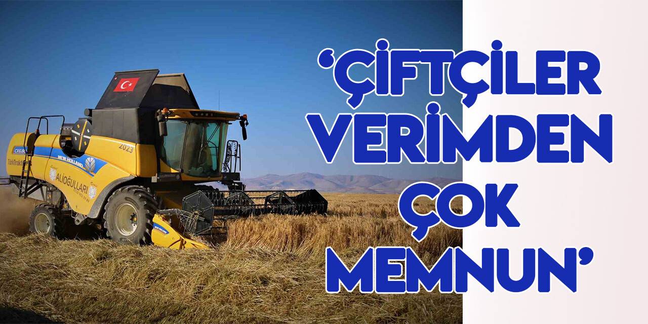 Tahıl Ambarı Konya Ovası'nda arpa hasadı başladı, verim çok iyi!