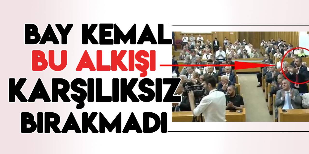 Kılıçdaroğlu, herkes otururken kendisi ayakta alkışlayan Eren Erdem'i ödüllendirdi!