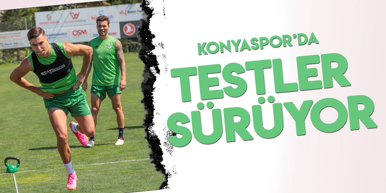 Konyaspor'da oyuncular zıplama testinden geçti