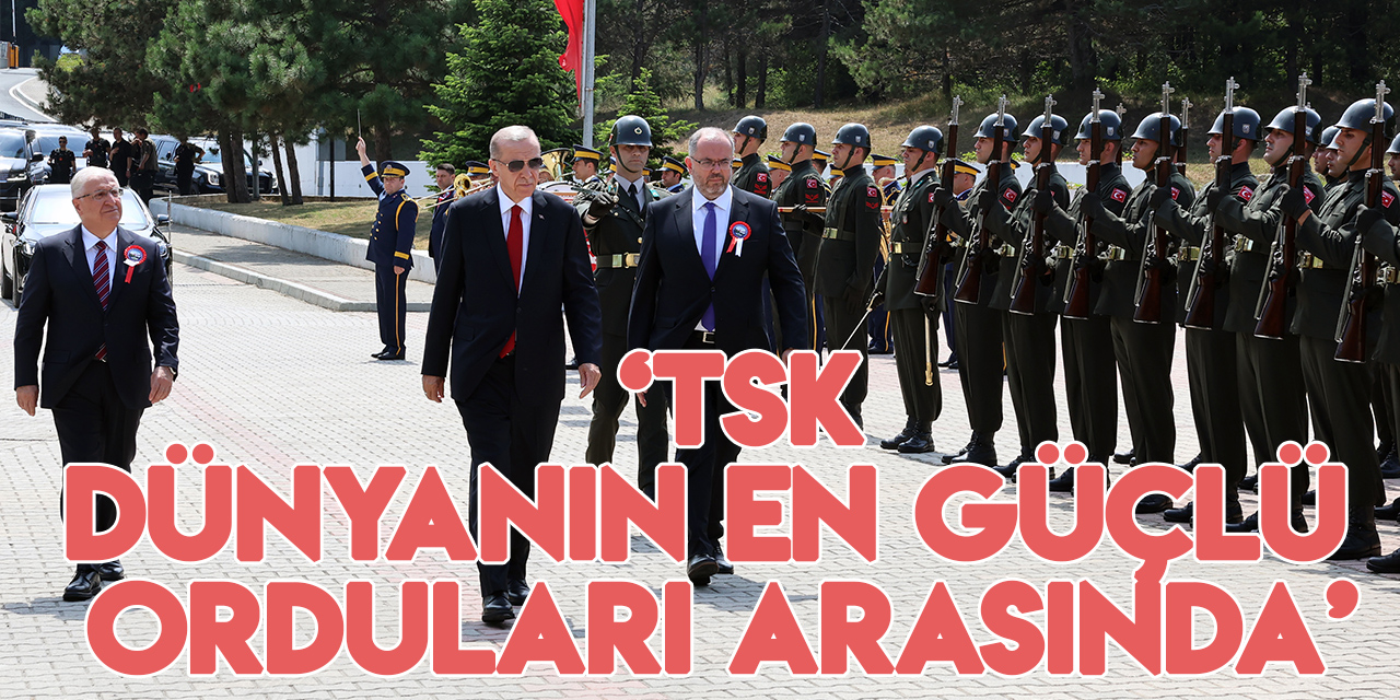 Cumhurbaşkanı Erdoğan, Milli Savunma Üniversitesi'ndeki mezuniyet töreninde konuştu