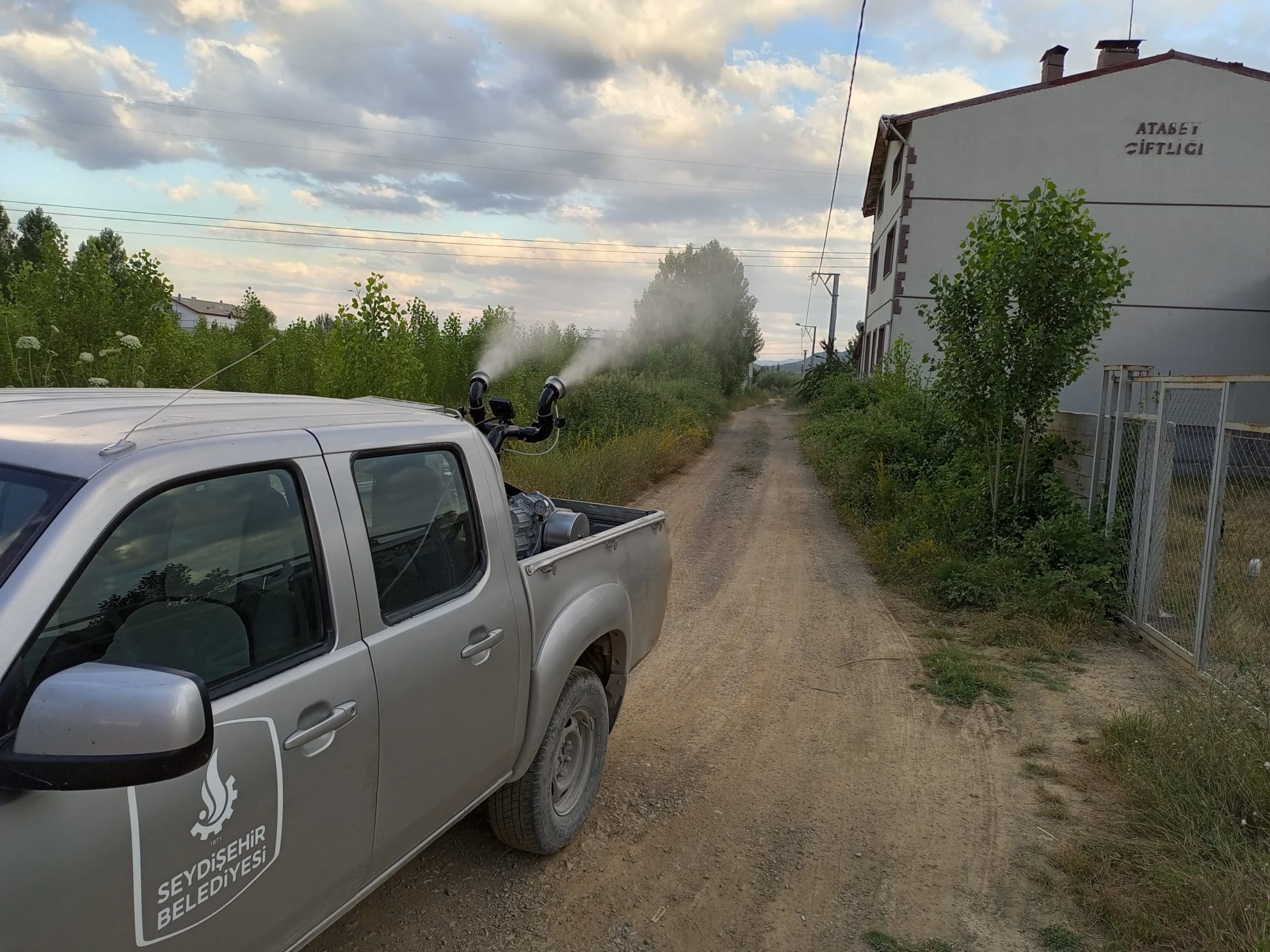 Seydişehir'de sivrisinekle mücadele