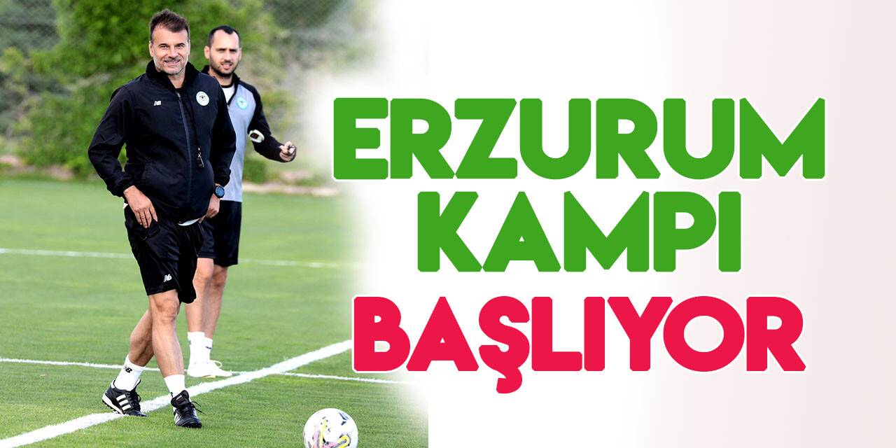 TÜMOSAN Konyaspor’da Erzurum kampı başlıyor
