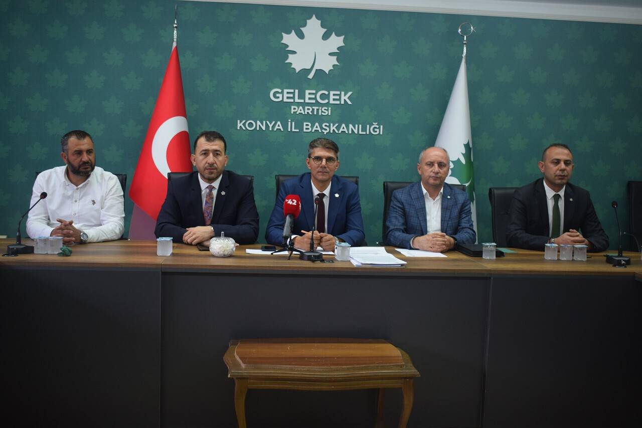 Gelecek Partisi Konya basınıyla buluştu