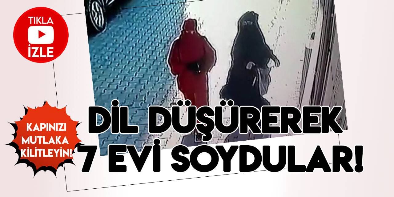 Konya'da  kendilerini ’kargocu’, ’sucu’ olarak tanıtıp "dil düşürme" yöntemiyle evleri soyan kadın hırsızlar yakalandı