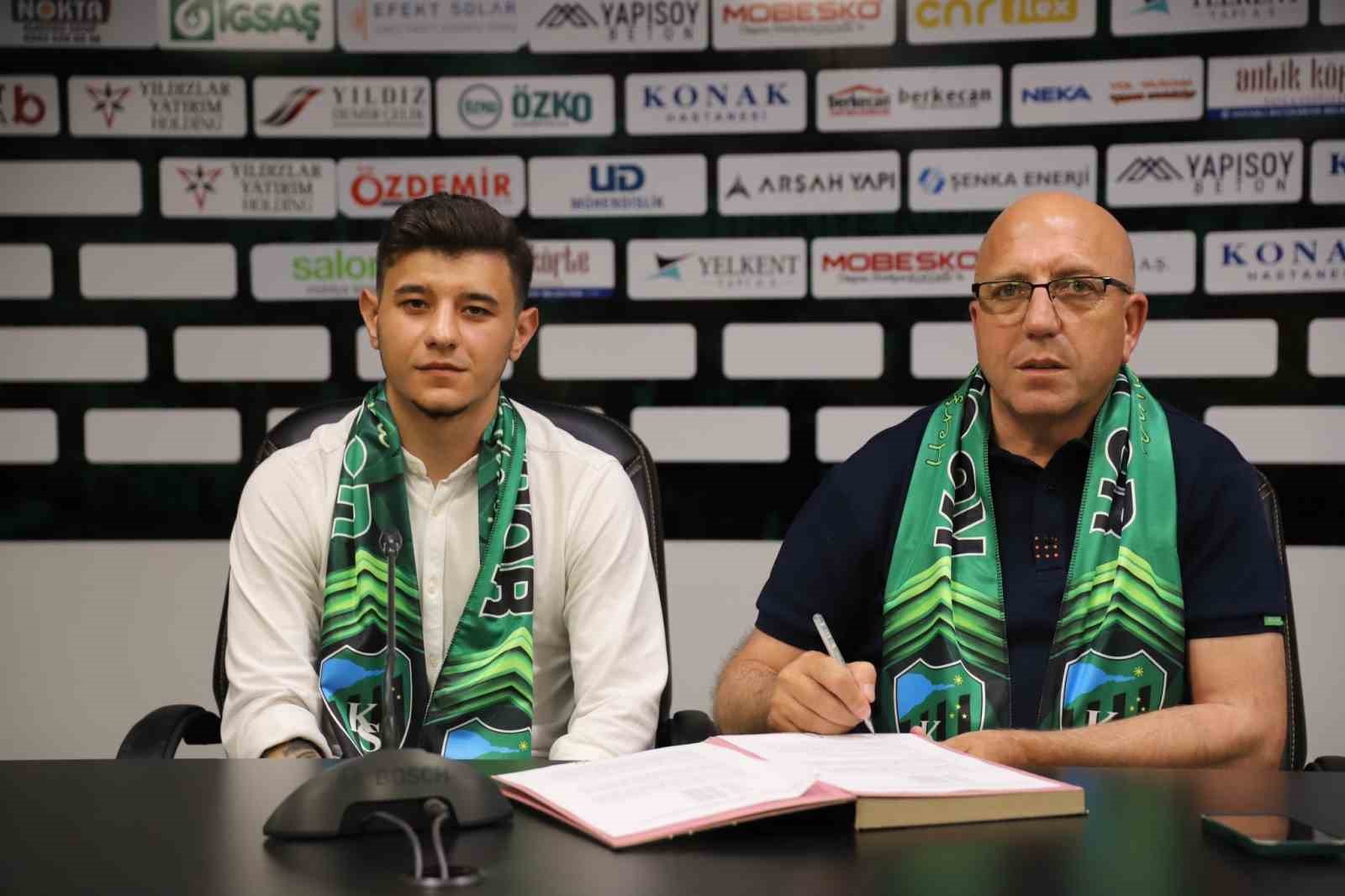 Kocaelispor sağ kanadını Fatih Bektaş ile güçlendirdi