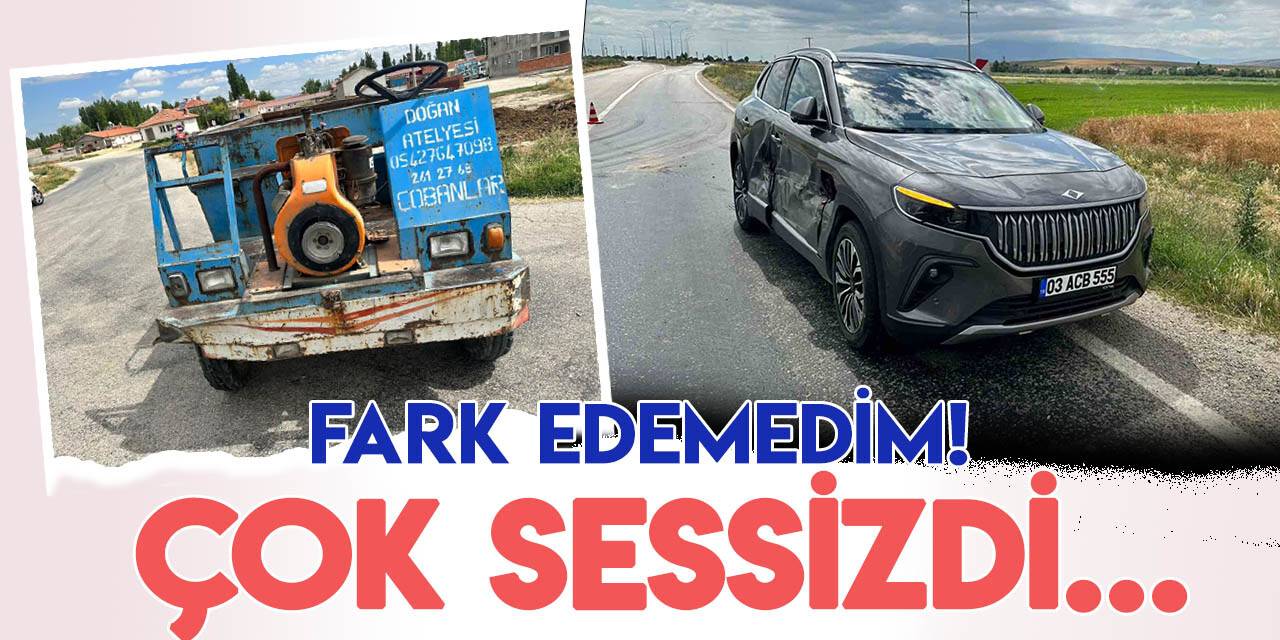 Togg’a çarpan patpatın sürücüsü kazayı anlattı