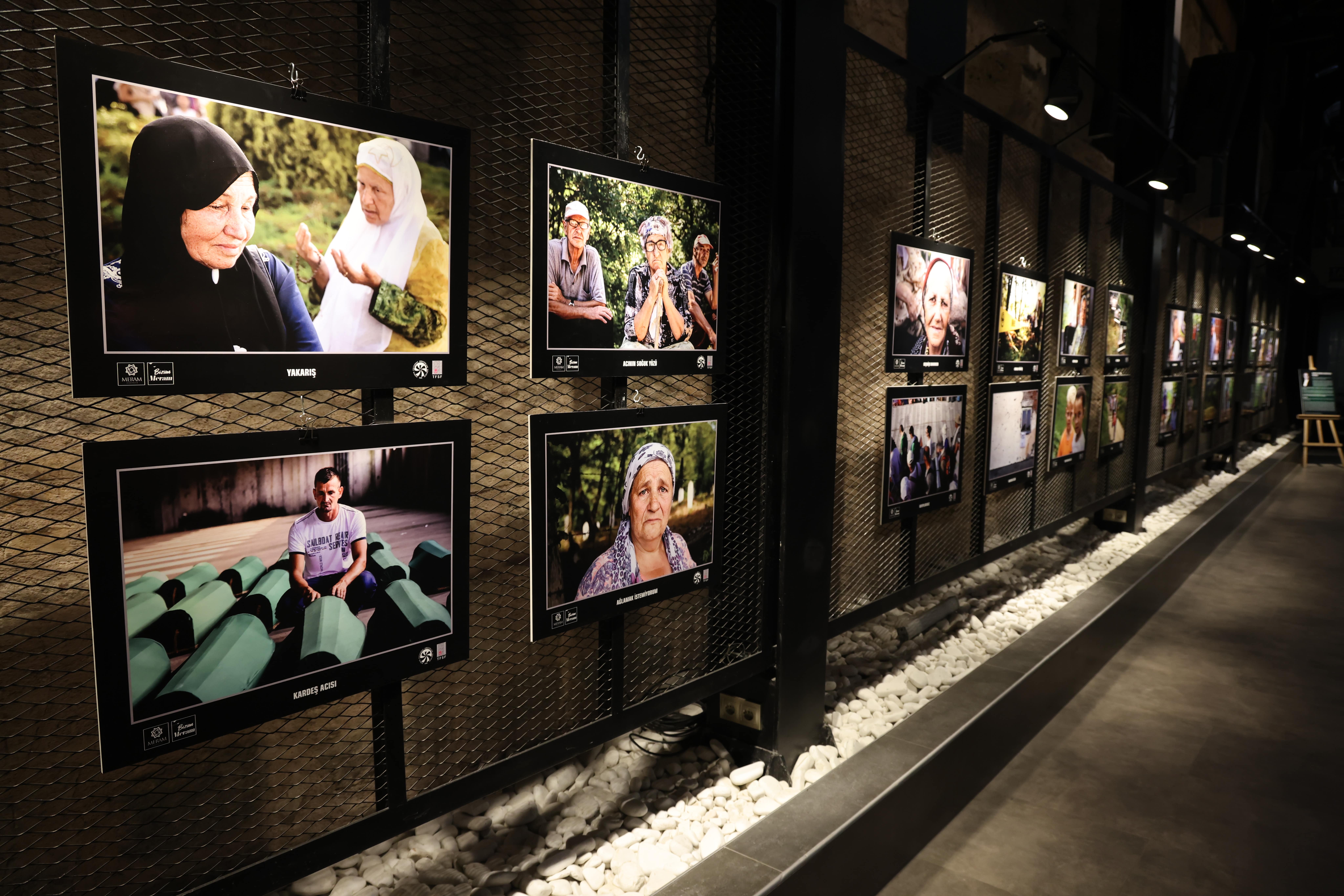 Meram’da Srebrenitsa katliamının yıl dönümünde anlamlı sergi
