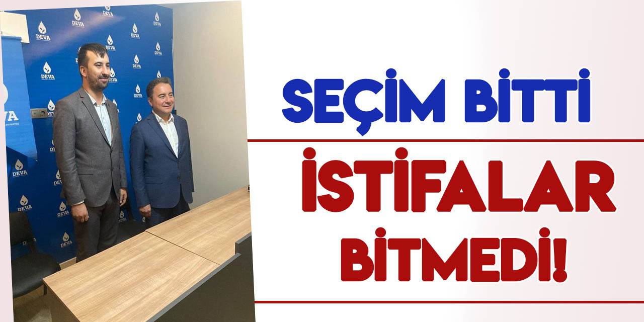 Deva Partisi'nde istifalar sürüyor! 3 il başkanı daha bıraktı