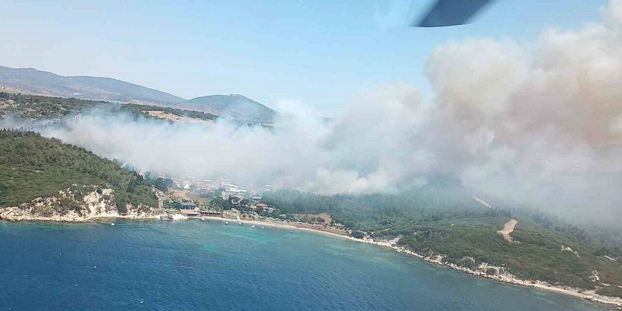 İzmir’deki orman yangınıyla ilgili gözaltına alınan 2 kişi serbest