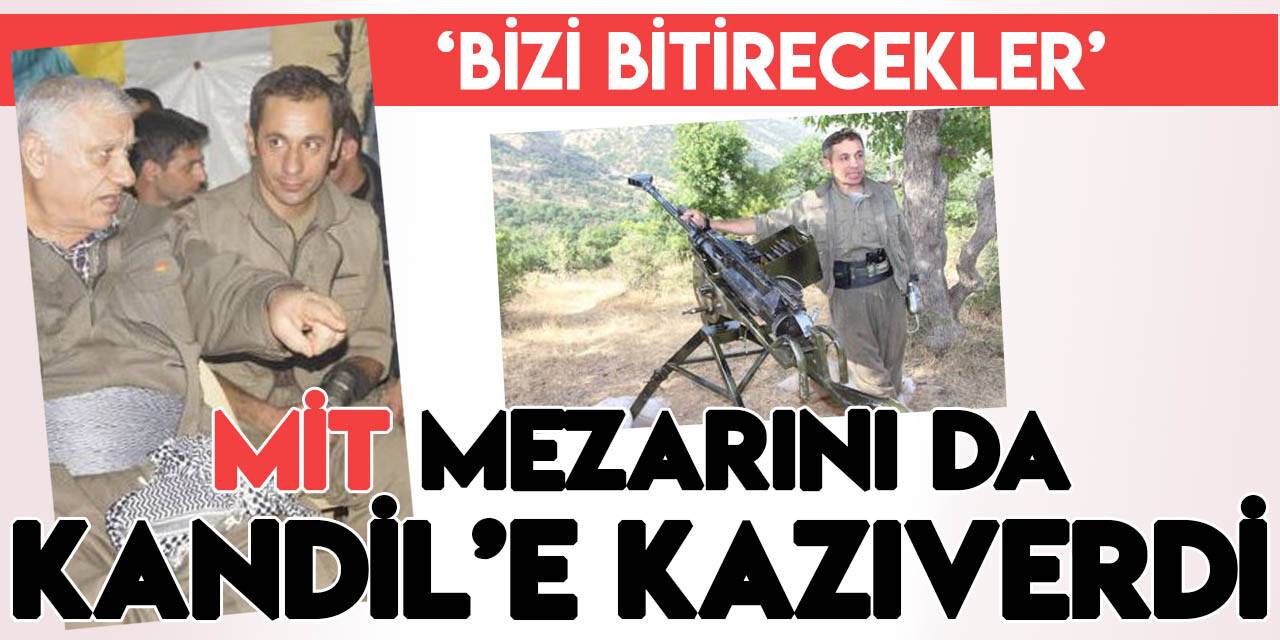 MİT'ten nefes kesen operasyon: PKK’nın Kandil sorumlusunu Kandil'e gömdü!