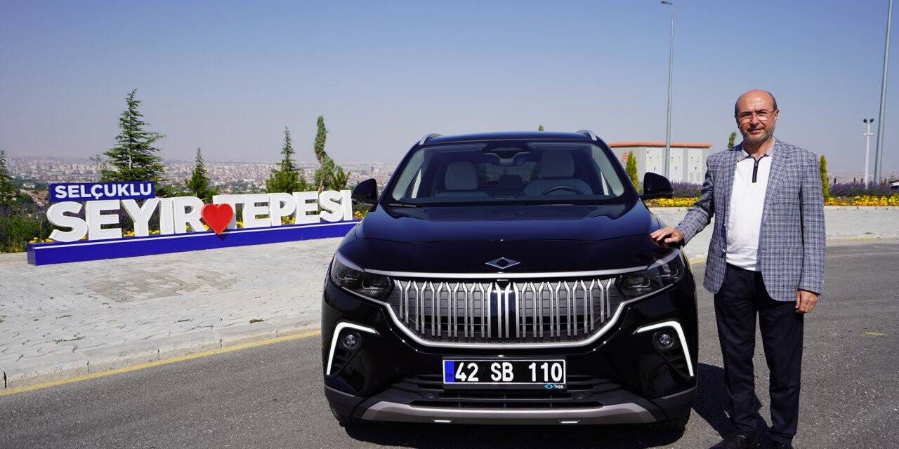 Selçuklu Belediyesi de Togg'una kavuştu