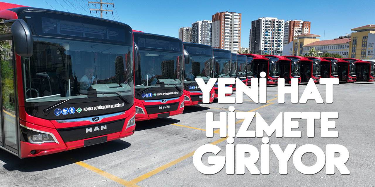 Konya Büyükşehir’den "Toplu Ulaşım" duyurusu