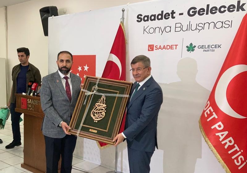 Gelecek Partisi Genel Başkanı Davutoğlu, Konya'da konuştu: