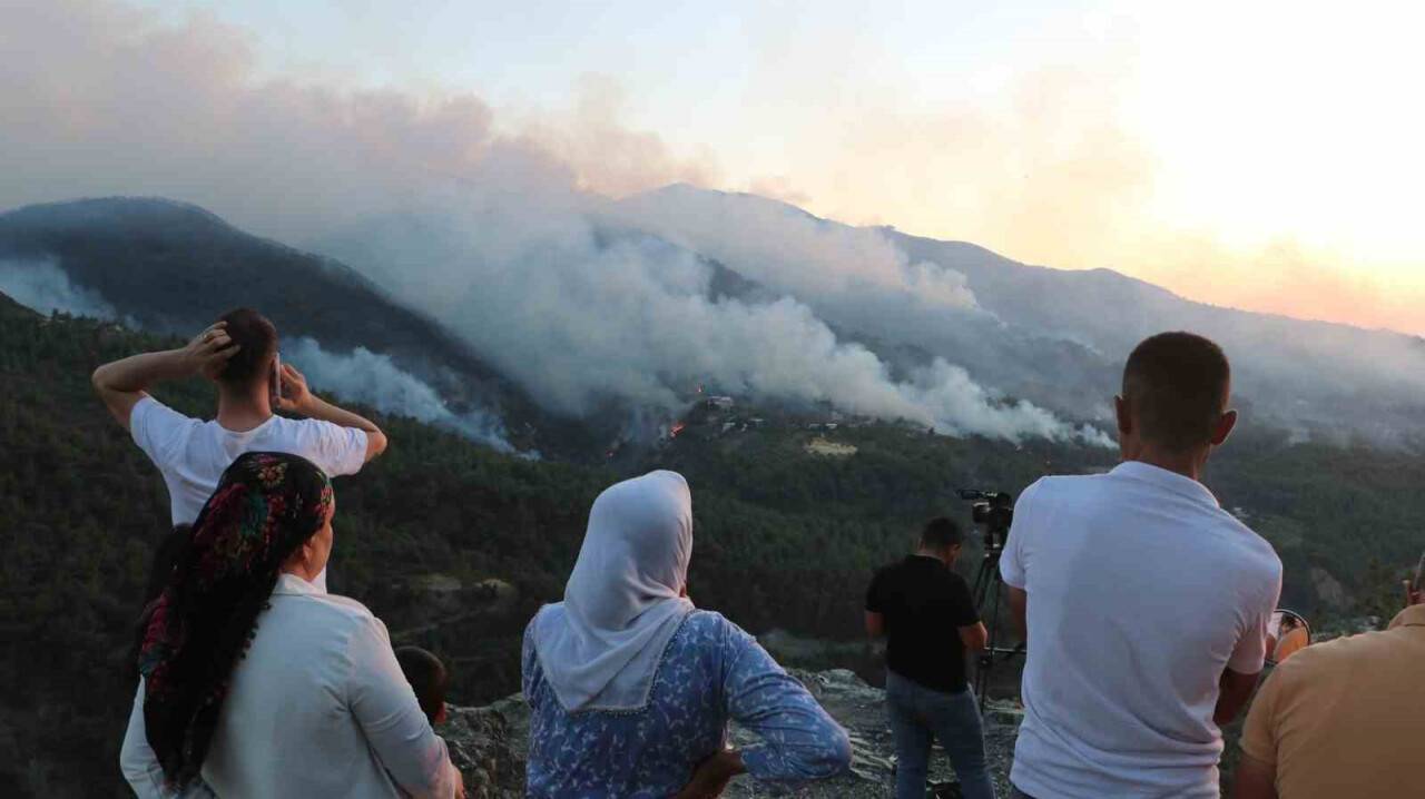 Hatay’da orman yangını büyüyor, 250 hektar zarar gördü