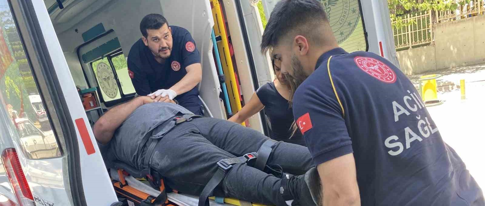Konya'da elektrikli bisiklet devrildi: 1 yaralı