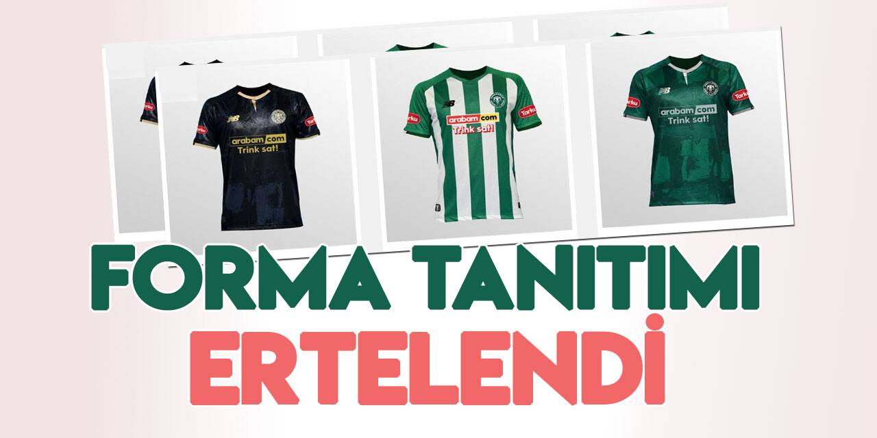 TÜMOSAN Konyaspor'da yeni sezon forma tanıtımı ertelendi