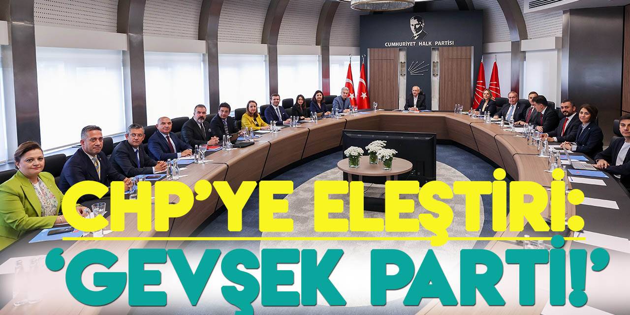 İsmail Saymaz'dan CHP'ye "gevşek parti" eleştirisi