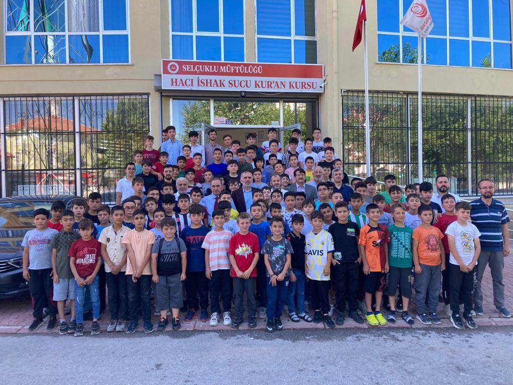 Müftü Öge’den kurs ziyareti