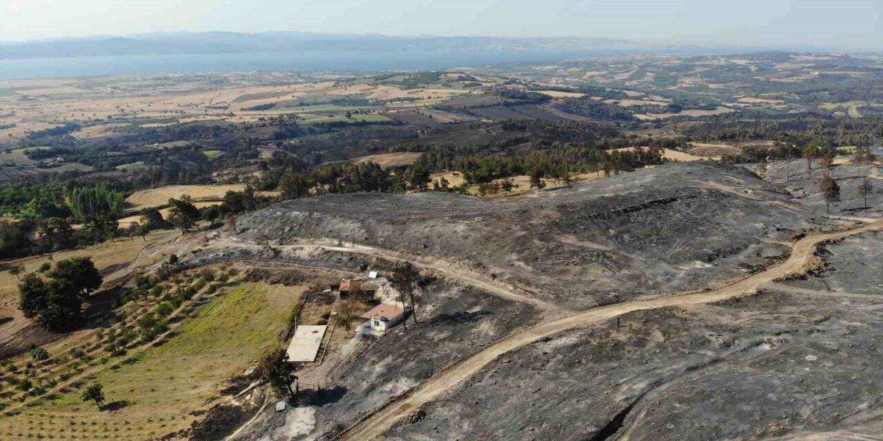 Çanakkale’deki yangın 52 saat sonra kontrol altına alındı