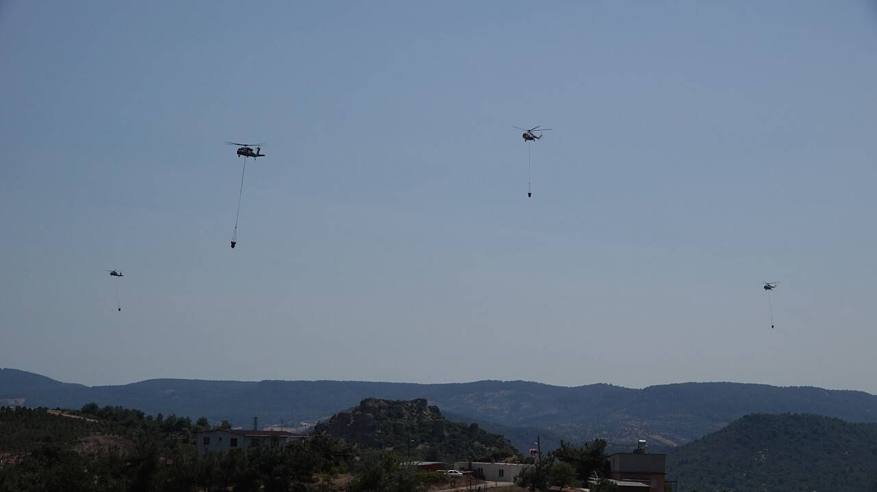 Çanakkale'deki orman yangını kontrol altına alındı