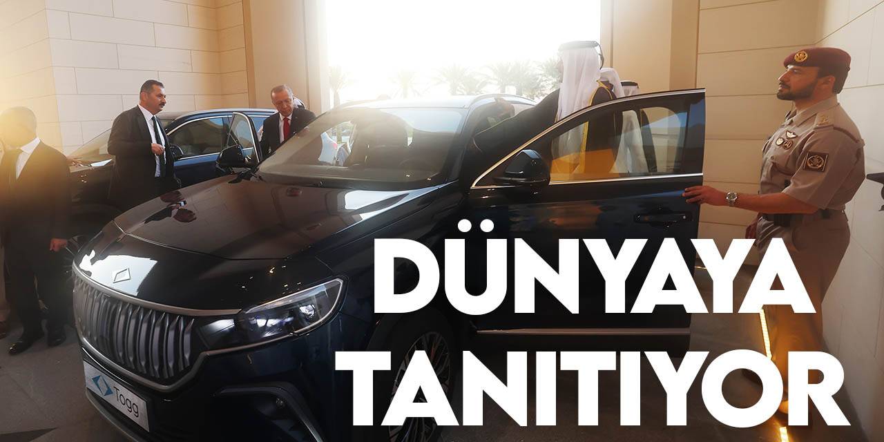 Cumhurbaşkanı Erdoğan Katar Emiri Al Sani'ye de Togg hediye etti