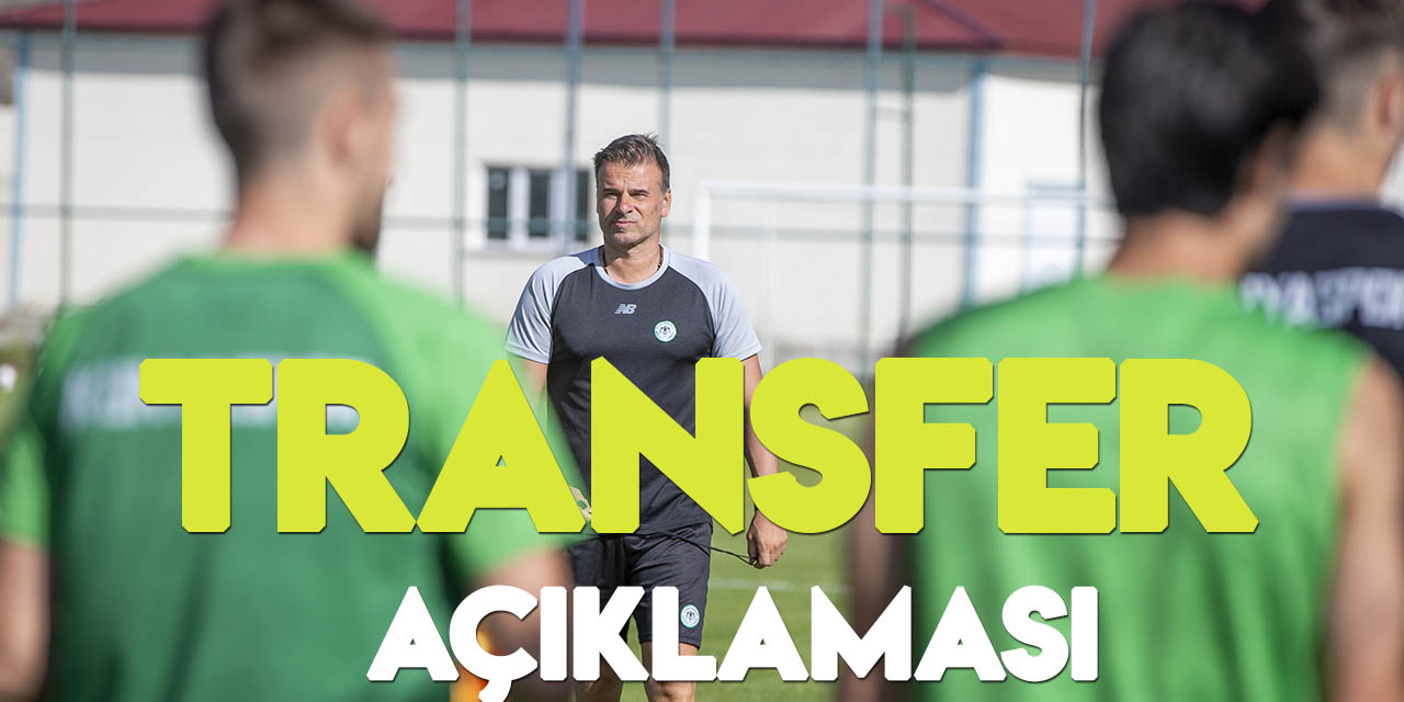 Konyaspor Teknik Direktörü  Stanojevic'ten "transfer" açıklaması