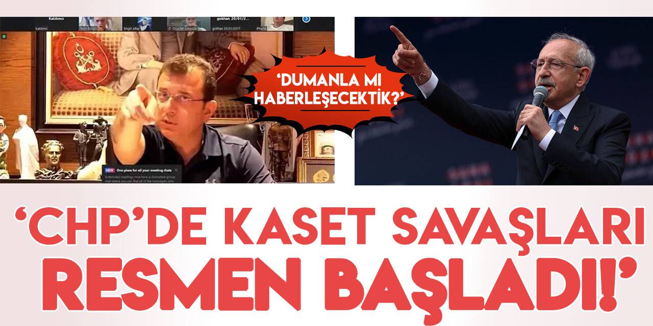 CHP'li gazeteci: "CHP'de kaset savaşları dönemi başladı!"