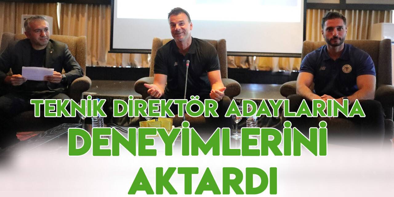 Stanojevic'ten "Futbolda Liderlik" dersi