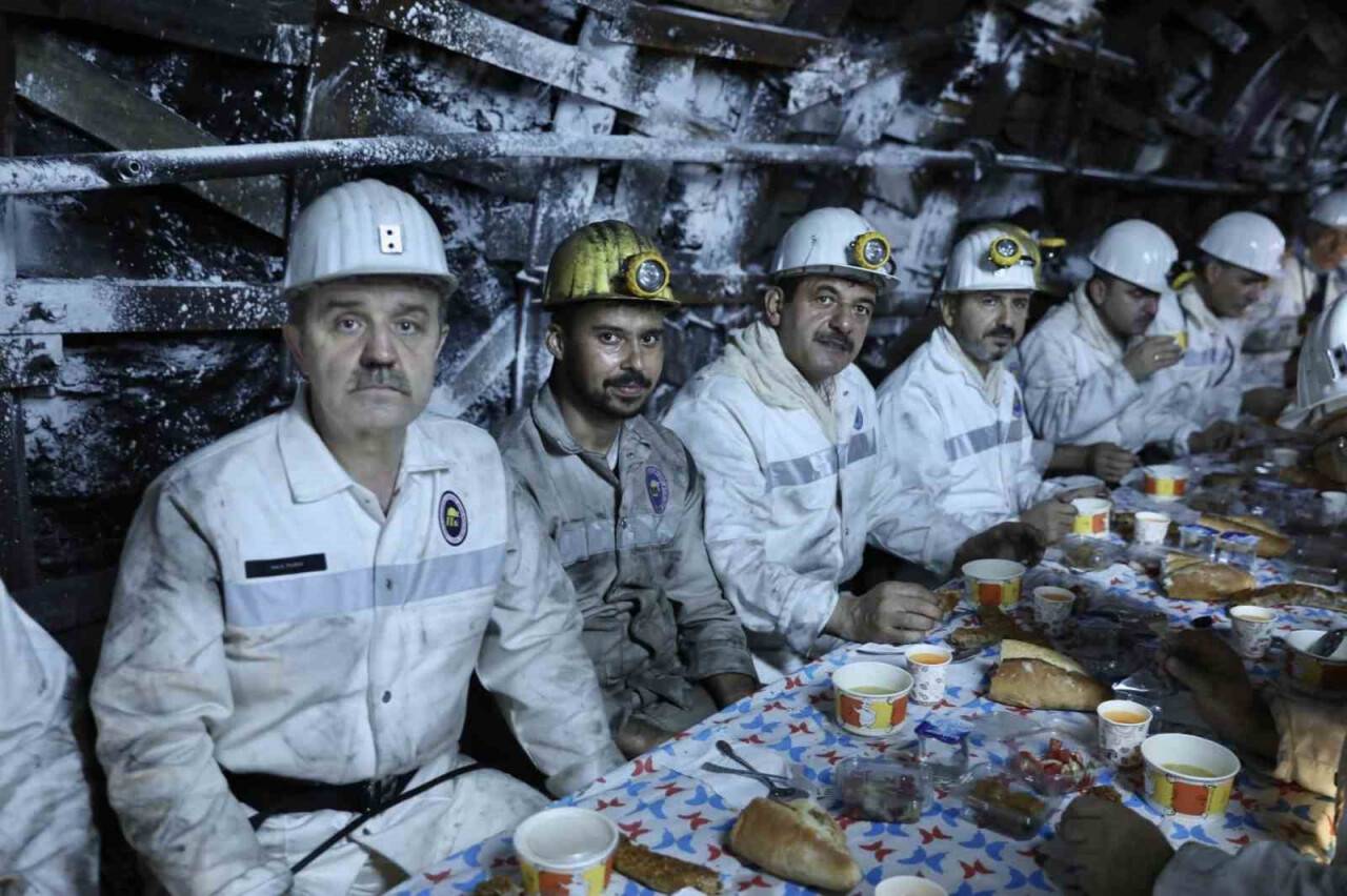 Bakan Yardımcısı Aydın, maden ocağına indi