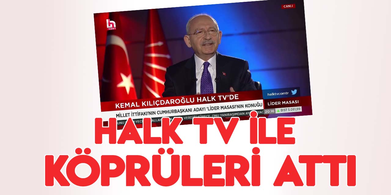 CHP,  'İmamoğlu'cu Halk TV ile işbirliğini sonlandırdı!