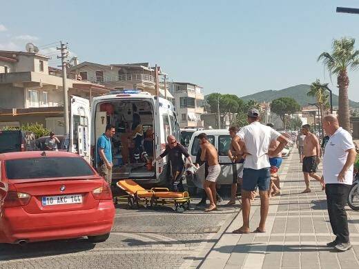 18 yaşındaki genç boğulma tehlikesi geçirdi