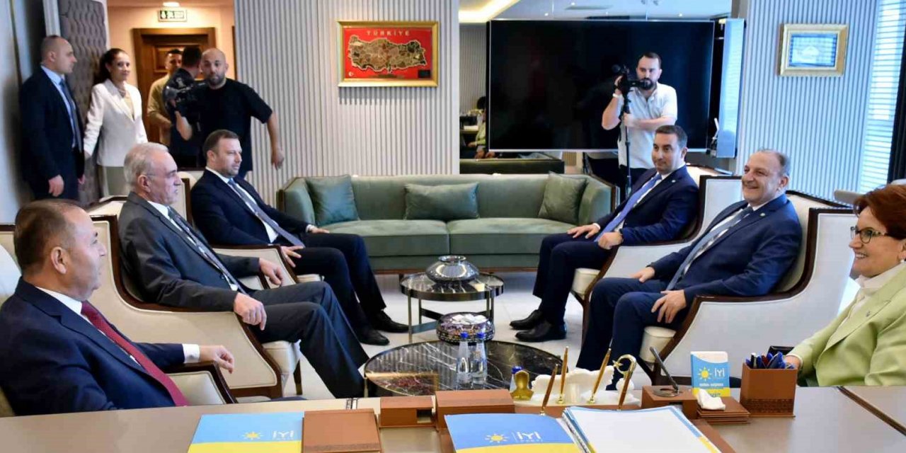 İYİ Parti lideri Akşener, İbrahim Çelebi ile buluştu