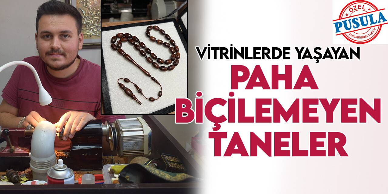 Vitrinlerde yaşayan  paha biçilemeyen taneler