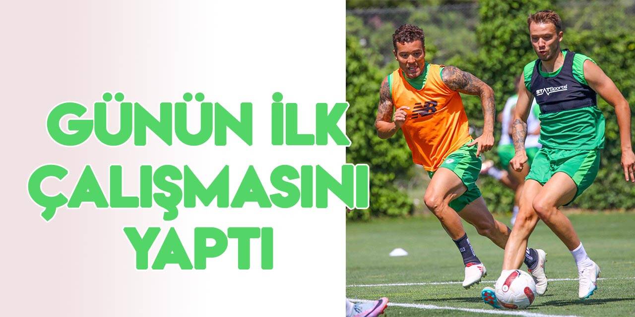 Konyaspor çift idman yapacak