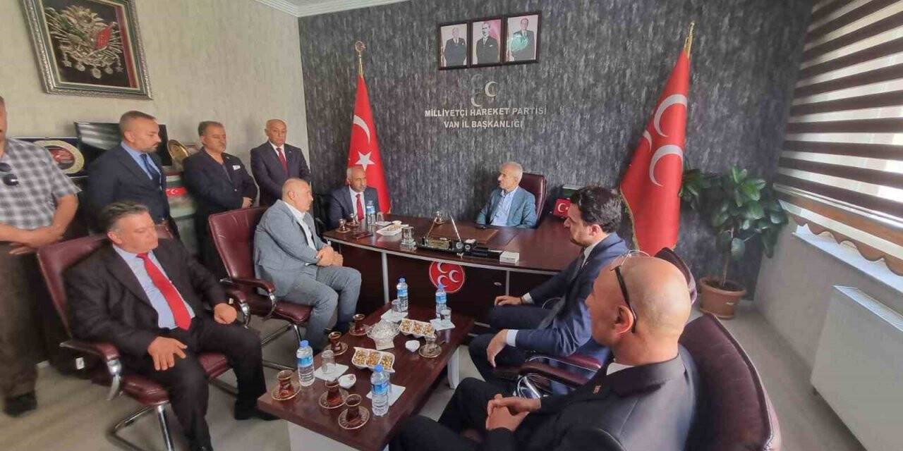 Bakan Uraloğlu’ndan MHP’ye ziyaret