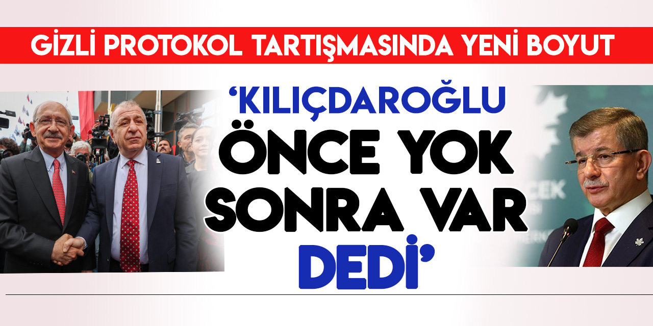 Davutoğlu, Kılıçdaroğlu ile protokol "görüşmesini" anlattı