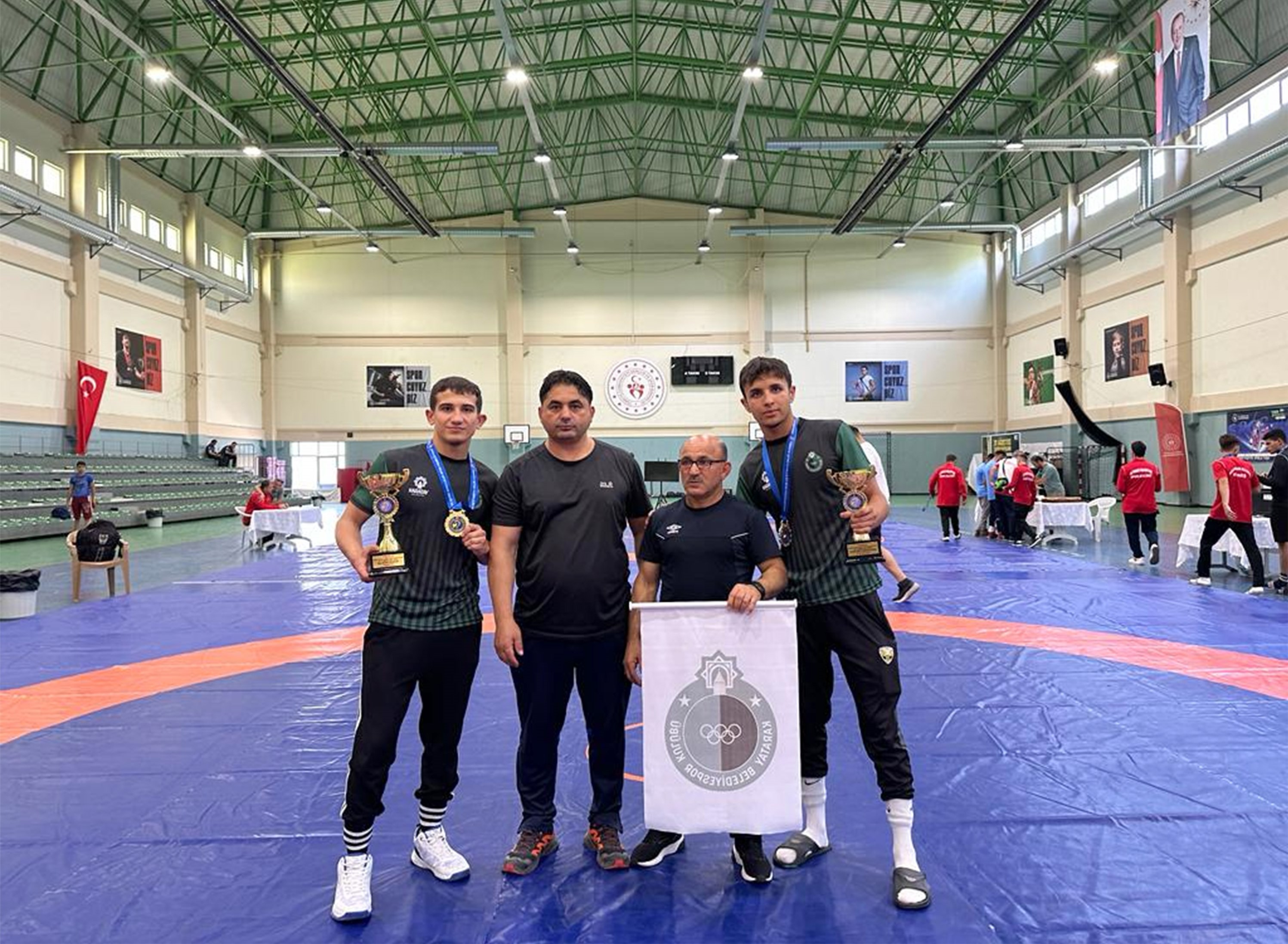 Karatay Belediyesi Spor Kulübü güreşçileri Türkiye Şampiyonu oldu