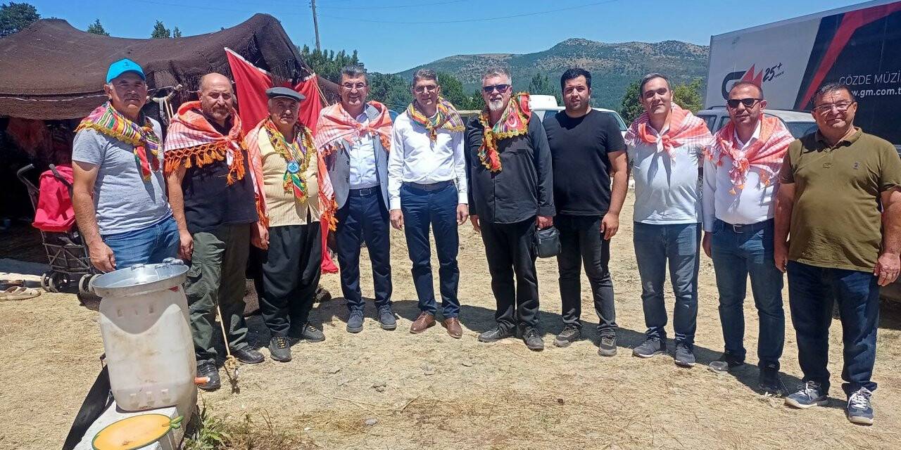 Ekici ve Arslan Türkmen şölenine katıldı