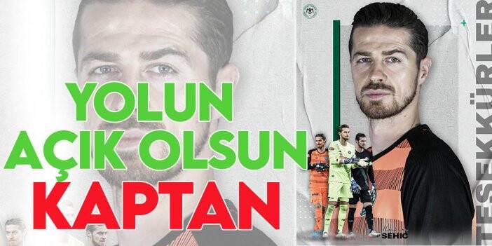 Konyaspor'dan  İbahim Sehic'e teşekkür