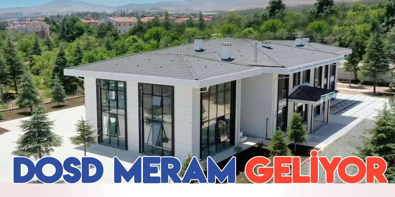 Meram'a "Down Sendromlu Bireyler Merkezi"  müjdesi
