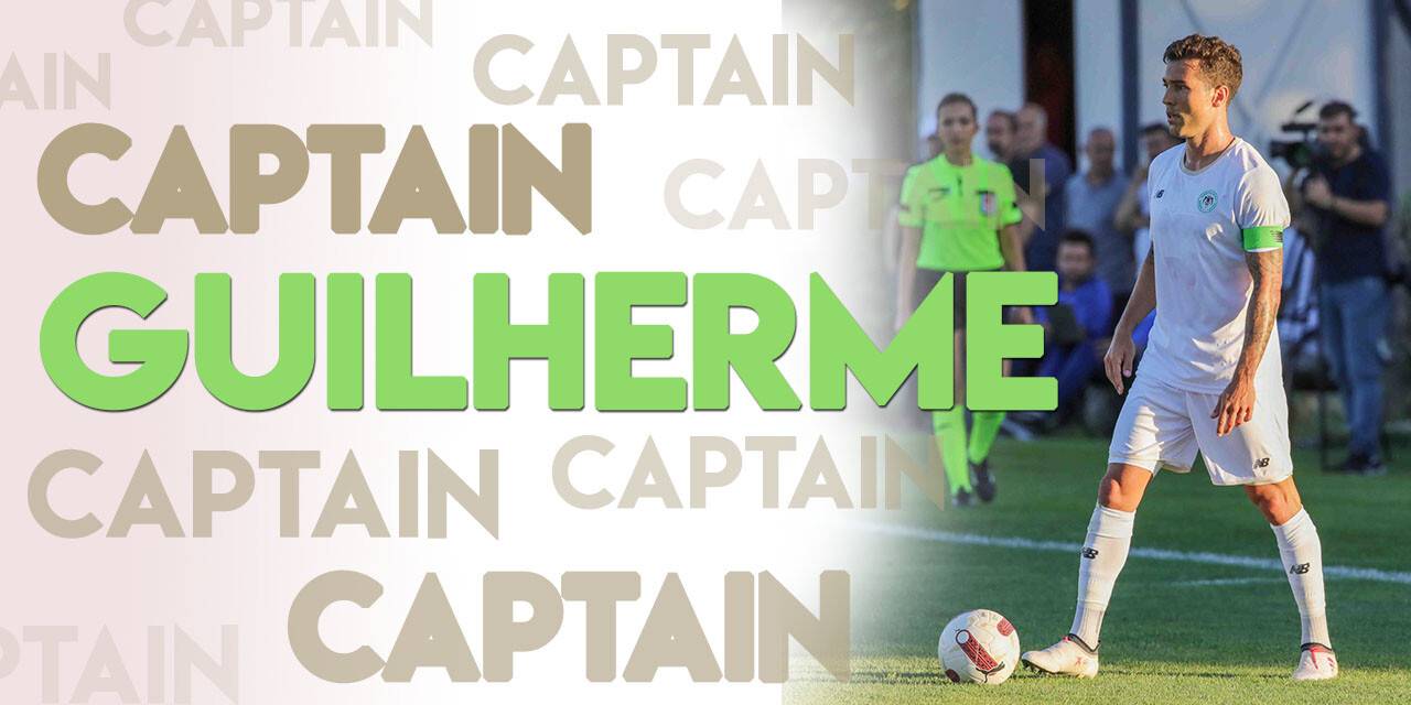 Konyaspor'da yeni kaptan Guilherme