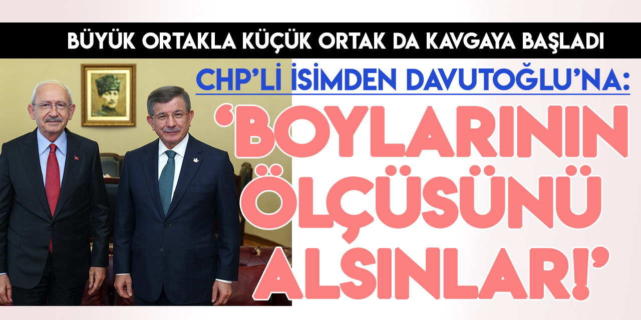CHP Genel Başkan Yardımcısı Öztunç'tan, Davutoğlu'na tepki: Tek başlarına girsinler boylarının ölçüsünü alsınlar