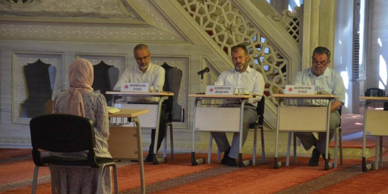 Hafızlar yarıştı