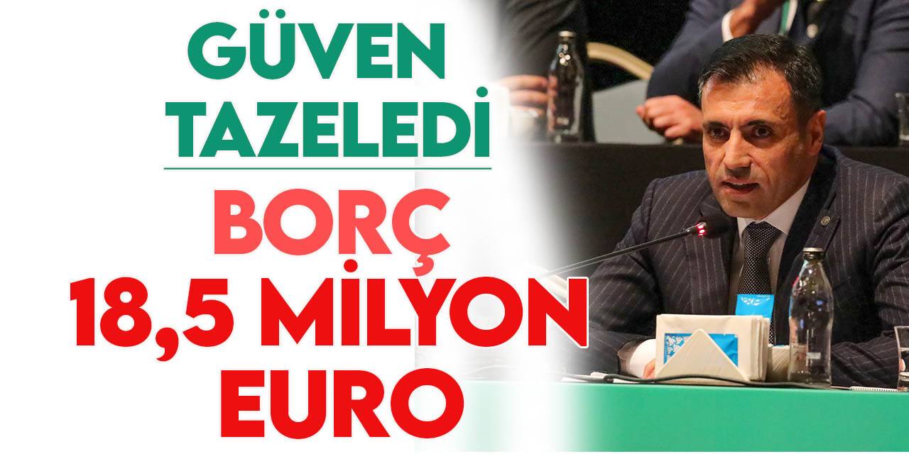 Konyaspor'un borcu 18,5 milyon euro