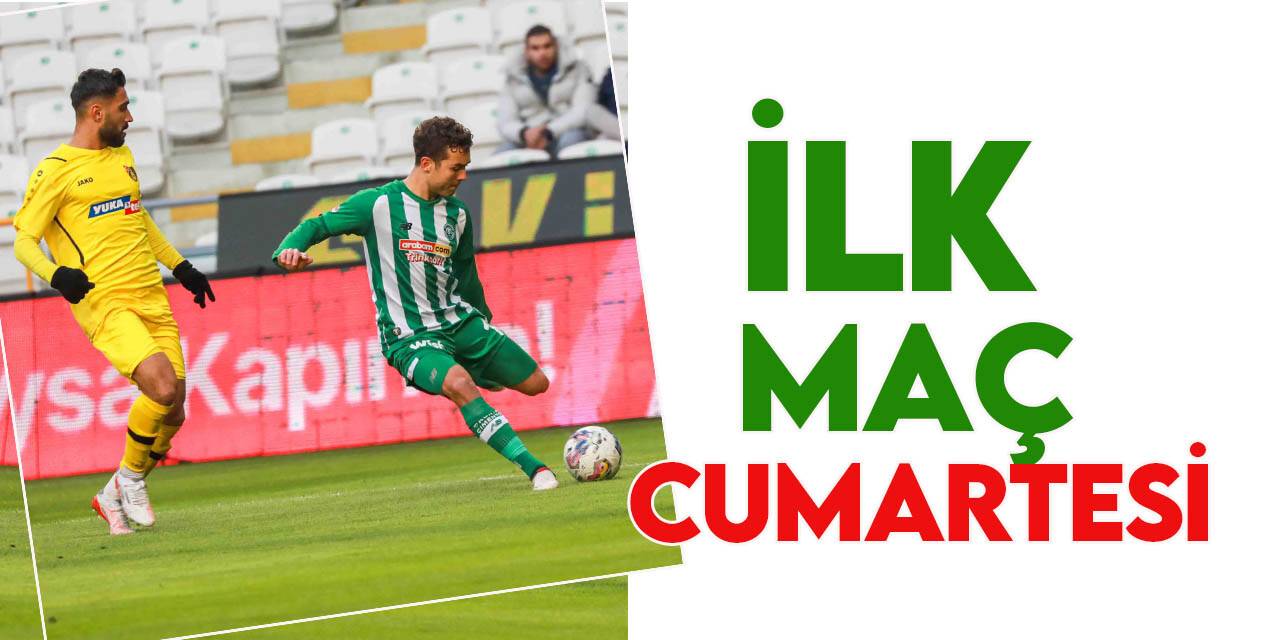Konyaspor-İstanbulspor maçı cumartesi günü