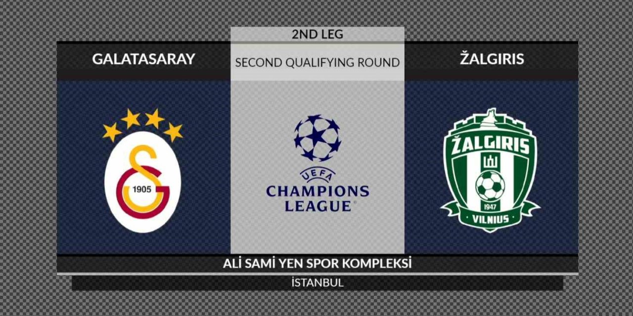 Galatasaray-Zalgiris maçı hangi kanalda, kaçta?