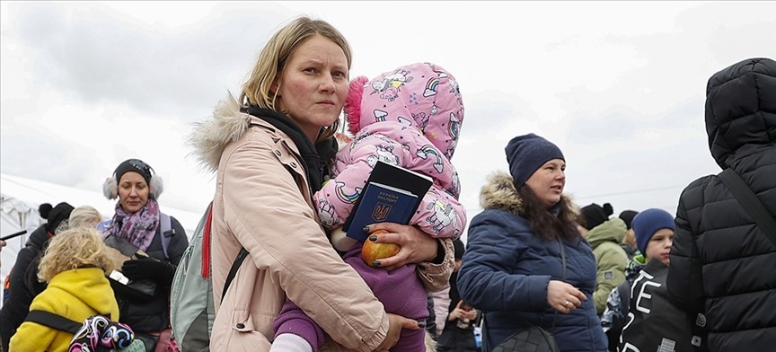 Sınırdan geçen Ukraynalı sayısı 14 milyonu aştı