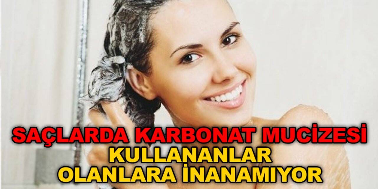 Saçlarda karbonat mucizesi. Kullananlar olanlara inanamıyor!