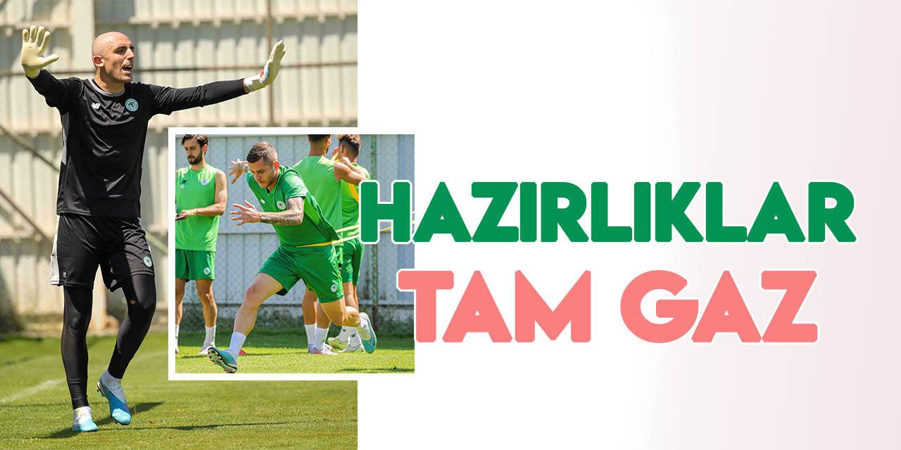 Tümosan Konyaspor'da yeni sezon hazırlıkları sürüyor
